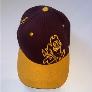 ASU Arizona State University  Sun Devils  Men’s Stretch Fitted Hat